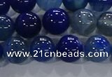 CAA1063 15.5 inches 10mm round dragon veins agate beads wholesale