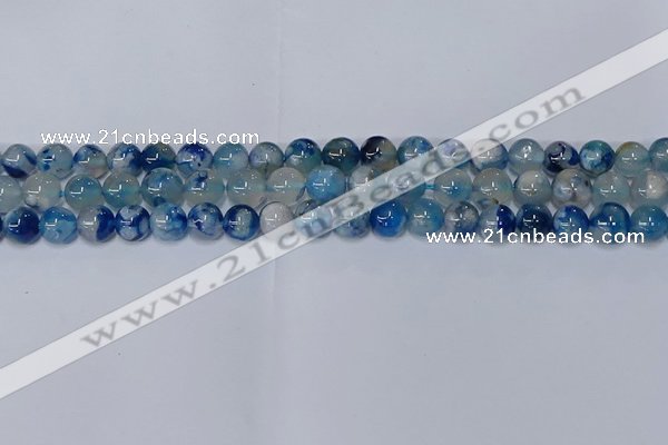 CAA1081 15.5 inches 6mm round sakura agate gemstone beads