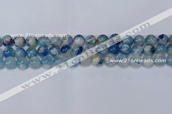 CAA1083 15.5 inches 10mm round sakura agate gemstone beads