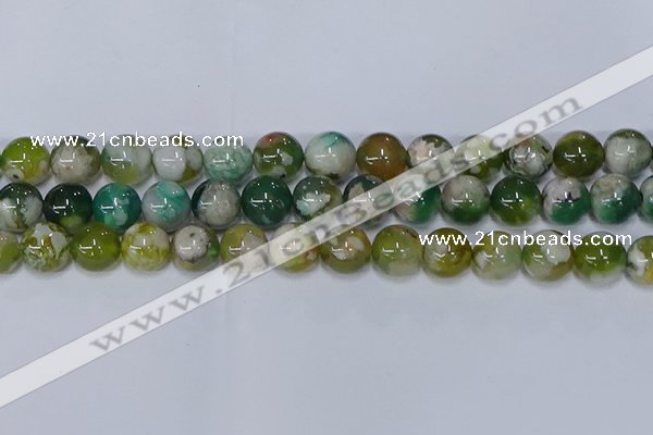 CAA1094 15.5 inches 12mm round sakura agate gemstone beads