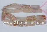 CAA1167 15.5 inches 22*40mm rectangle sakura agate gemstone beads