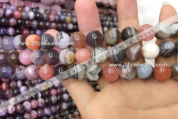 CAA1254 15.5 inches 12mm round Botswana agate beads wholesale