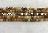 CAA1861 15.5 inches 6mm round banded agate gemstone beads