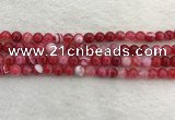CAA1892 15.5 inches 8mm round banded agate gemstone beads