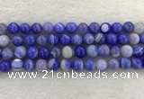 CAA1944 15.5 inches 12mm round banded agate gemstone beads