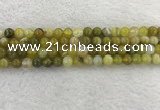 CAA1952 15.5 inches 8mm round banded agate gemstone beads