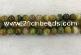 CAA1964 15.5 inches 12mm round banded agate gemstone beads