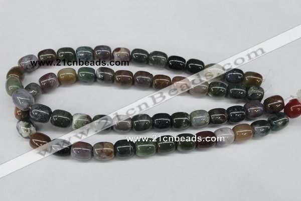 CAA197 15.5 inches 12*14mm drum indian agate beads wholesale