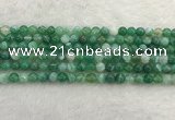 CAA2001 15.5 inches 6mm round banded agate gemstone beads