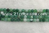 CAA2002 15.5 inches 8mm round banded agate gemstone beads