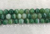 CAA2006 15.5 inches 16mm round banded agate gemstone beads