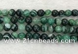 CAA2026 15.5 inches 16mm round banded agate gemstone beads