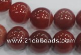 CAA206 15.5 inches 14mm round madagascar agate beads wholesale