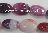 CAA207 15.5 inches 15*20mm oval madagascar agate beads wholesale