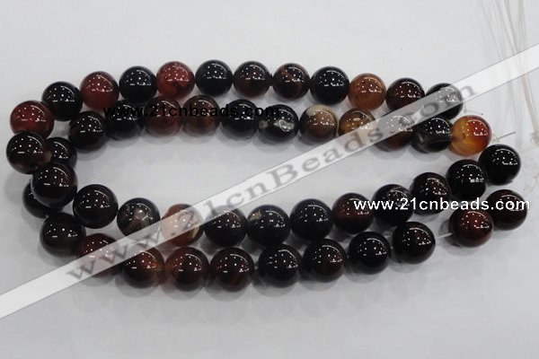 CAA219 15.5 inches 16mm round dreamy agate gemstone beads