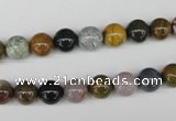 CAA229 15.5 inches 6mm round ocean agate gemstone beads wholesale