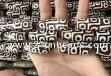 CAA2704 15.5 inches 14*38mm - 16*43mm rice tibetan agate dzi beads