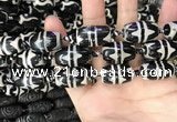 CAA2739 15.5 inches 14*21mm - 16*22mm drum tibetan agate dzi beads