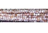 CAA2891 15 inches 6mm faceted round fire crackle agate beads wholesale