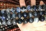 CAA3245 15 inches 16mm faceted round fire crackle agate beads wholesale