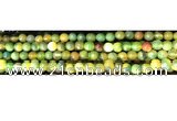 CAA3297 15 inches 6mm faceted round agate beads wholesale