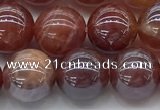 CAA3503 15.5 inches 10mm round AB-color fire agate beads wholesale