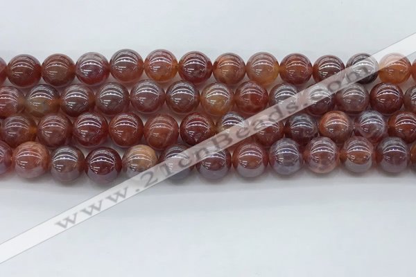 CAA3503 15.5 inches 10mm round AB-color fire agate beads wholesale