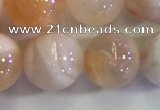 CAA3644 15.5 inches 8mm round sakura agate beads wholesale