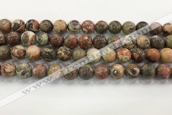 CAA3702 15.5 inches 12mm round rainforest agate beads wholesale