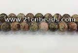 CAA3706 15.5 inches 20mm round rainforest agate beads wholesale