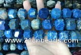 CAA3711 18*20mm - 20*22mm faceted nuggets chrysanthemum agate beads