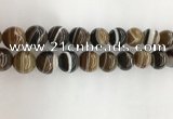 CAA3804 15.5 inches 16mm round line agate beads wholesale