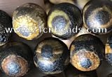 CAA3886 15 inches 8mm round tibetan agate beads wholesale