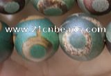 CAA3908 15 inches 10mm round tibetan agate beads wholesale