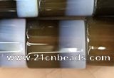 CAA3938 15.5 inches 15*18mm tube Madagascar agate beads wholesale