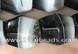 CAA3952 15.5 inches 12*12mm Madagascar agate beads wholesale