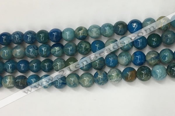 CAA3977 15.5 inches 6mm round chrysanthemum agate beads