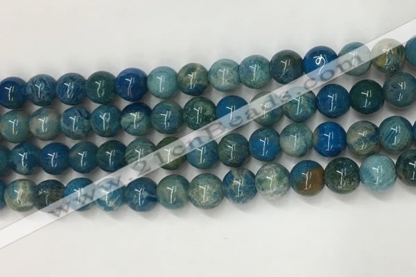 CAA3978 15.5 inches 8mm round chrysanthemum agate beads