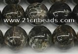 CAA4036 15.5 inches 10mm round chrysanthemum agate beads