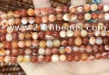 CAA4950 15.5 inches 6mm round Madagascar agate beads wholesale