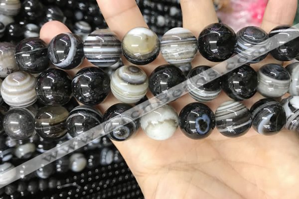 CAA4962 15.5 inches 14mm round Madagascar agate beads wholesale