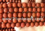 CAA5101 15.5 inches 10mm round red agate gemstone beads