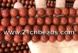 CAA5102 15.5 inches 12mm round red agate gemstone beads