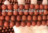 CAA5103 15.5 inches 14mm round red agate gemstone beads