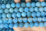 CAA5145 15.5 inches 12mm round dragon veins agate beads wholesale