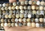 CAA5257 15.5 inches 8mm round dendrite agate beads wholesale