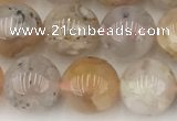 CAA5282 15.5 inches 10mm round sakura agate gemstone beads
