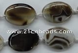 CAA530 15.5 inches 18*25mm oval madagascar agate gemstone beads