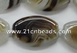 CAA532 15.5 inches 24*34mm flat drum madagascar agate beads