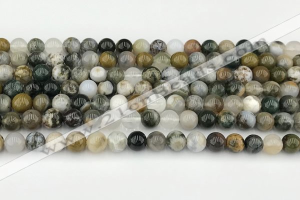 CAA5330 15.5 inches 6mm round ocean agate beads wholesale